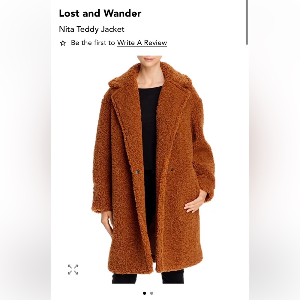 Women's Teddy Jacket - Brown